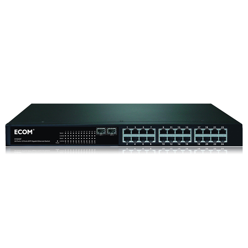 ECOM S1524GF 24+2 全千兆非网管交换机